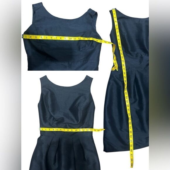 🔥 Alfred Sung Bow Back Sheath Cocktail Dress Size 14 - Picture 12 of 16